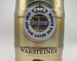 KEG115 Warsteiner Gold 2011 Germany 5 EURO Party Keg Collector, 5 Liter Partyfass Sammlung, Partyfässer, Keg Collection, Keg Collector Germany