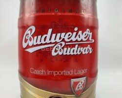 KEG120 Budweiser Budvar Imported Lager Czech Republic 8 EURO Party Keg Collector, 5 Liter Partyfass Sammlung, Partyfässer, Keg Collection, Keg Collector Germany