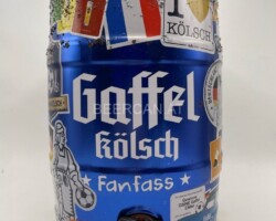 KEG124 Gaffel Kölsch "Fan Fass Edition" 2016 Germany 15 EURO Party Keg Collector, 5 Liter Partyfass Sammlung, Partyfässer, Keg Collection, Keg Collector Germany