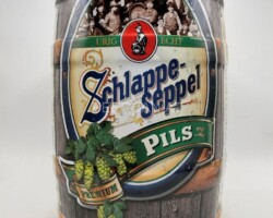 KEG125 Schlappe-Seppel Pils 2017 Germany 15 EURO Party Keg Collector, 5 Liter Partyfass Sammlung, Partyfässer, Keg Collection, Keg Collector Germany