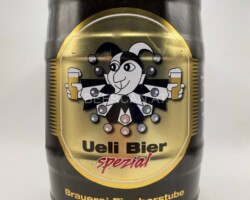 KEG131 Ueli Bier Spezial Switzerland 20 EURO Party Keg Collector, 5 Liter Partyfass Sammlung, Partyfässer, Keg Collection, Keg Collector Germany