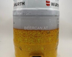 KEG132 Würth By Brauerei Zollerhof 2016 Germany 14 EURO Party Keg Collector, 5 Liter Partyfass Sammlung, Partyfässer, Keg Collection, Keg Collector Germany