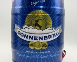 KEG161 Sonnenbräu Lager Hell 2023 Switzerland 15 EURO Party Keg Collector, 5 Liter Partyfass Sammlung, Partyfässer, Keg Collection, Keg Collector Germany