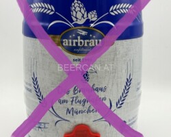 KEG164 Airbräu Unfiltriert Das Brauhaus am Münchner Flughafen 2025 Germany 28 EURO Party Keg Collector, 5 Liter Partyfass Sammlung, Partyfässer, Keg Collection, Keg Collector Austria
