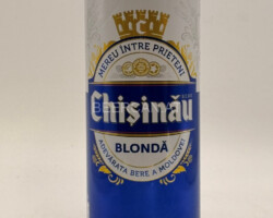 MDA001 Chisinau Bere Blonda Mereu intre Prieteni Moldava Beer Cen, Moldawien Bierdose, Beer Can Collector Moldava, OCOC