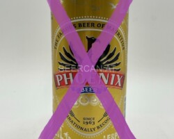 MRI002 Phoenix Beer 50cl Mauritius Beer Can, beer can collector from Mauritus, Bierdose mauritius, Phönix Bierdose, Phoenix beer can