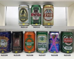 NLD104-112 Holland Beer can collection, Bierdosen Holland
