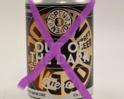 NLD263 Jopen Craft Beer Collab Bierol Out of the Dark Martini Stout, Tiroler Bierdose, Craft Beer Can, Bierdosenmuseum Munderfing, Beer Can Museum Austria