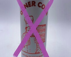 OCS112 tin collector, tin collection, can collection