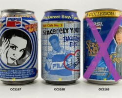 OCS167-169 Pepsi Fan Can No.5 von 6 "Mel C" Germany 1997, Pepsi Fan Can No. 3 Backstreet Boys Fan Edition Sincerly Yours, Pepsi Collezionale Il Signore Degli Anelli Frodo Italy, Pepsi Limited Edition Cans, Pepsi Can Collection, Pepsi Can Collector