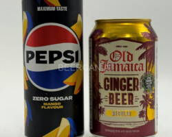 OCS224-225 Pepsi Zero Sugar Mango Flavour Czech Republic, Old Jamaica Ginger Beer Regular, Can Collector Austria, Drink Can Collection, Beer Can Collector, Pepsi Can Collection