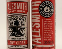 OCS253 Alesmith Craft Ciders Traditional Dry Cider 1 Pint USA
