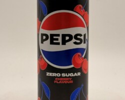 OCS255 Pepsi Zero Sugar Cherry Flavour 330ml 2026 Czech Republic for Hungary, Pepsi Can Collection, Pepsi Czech, Pepsi Hungary