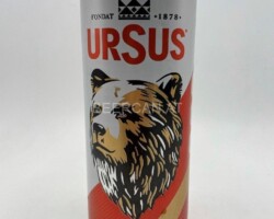 ROU031 Ursus Premium beer can, beer can Romania, beer can collector, Bierdosensammler Rumänien