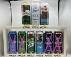 ROU075-083 Codru IMPERIUM Bere Blonde Fara Alcool, Codru Imperium Pils, Golden Bräu 0, 0, Haiduc Fara Alcool, Haiduc Blond, Haiduc Puternic, Pilsner Urquell brewed in Romania, Staropramen 0, 0% Zero Alcool, Ursus Fara Alcool, Romania beer can collection, Romania Beer Can Collector, Bierdose Rumänien, Bierdosenmuseum Österreich, Beer Can Museum Austria