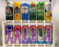 ROU098-109 Albrau Alcohol Free Beer, Amstel Beer Romania, Bergenbier 30 Aniversara Editie Aniversara Limitata, Caraiman 100.000€, Fratica Bere Blonda fara Alcool, Glankrone Bere fara alcool, Golden Brau Calitate Premium, Heineken Original Cheers Pentru un sezon festiv!, Peroni Nastro Azzuro 0.0% Limone Di Sicilia, Romania beer can collection, Romania Beer Can Collector, Bierdose Rumänien, Bierdosenmuseum Österreich, Beer Can Museum Austria