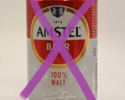 ROU110 Amstel Beer 100% Malt Romania 0,33ml, Romania beer can collection, Romania Beer Can Collector, Bierdose Rumänien, Bierdosenmuseum Österreich, Beer Can Museum Austria