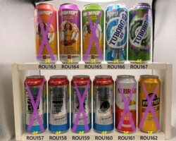 ROU157-167 Bergenbier 30 Years Edition Romania, Albrau, Fratica Bere, Suporter Penny, Tuborg, Tuborg Bere Festival Edition,, Romainan Beer Can Sets, Beer Can Set Romania, Rumänische Bierdosen, Beer Can Museum Austria