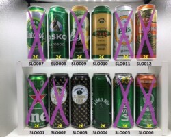 SLO001-012 Lasko Pivo, Heineken Slovenia can Bierdose aus Slovenien, Slovenian Beer Can Collection