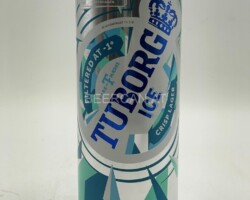 SRB033 Tuborg Ice Crisp lager 0,5l, Serbia Beer Can Collection, Serbische Bierdose