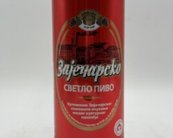 SRB034 Zajecarsko Pivo 50cl, Serbian Berr, Beer Can collectoion from Serbia, Beer Can Museum