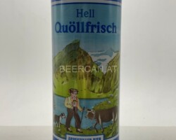 SUI057 APPENZELLER BIER QUÖLLFRISCH HELL, Schweizer Bierdosen, Bierdosensammlung Schweiz, Swiss beer can collection
