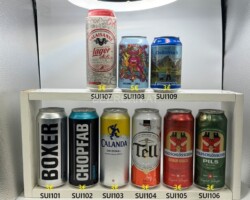 SUI101-109 Chopfab Boxer, Chopfab Alkoholfrei Freibier, Calanda Original, Coop Tell, Feldschlösschen Braufrisch, Feldschlösschen Pils, Valaisanne Lager, Spar Edition 1989, Appenzeller Hell Quöllfrisch 0,33ml, Swiss beer cans, Bierdosensammlung Schweizer, Schweizer Bierdosensammler, Beer Can Collector Switzerland