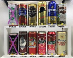 SWE085-096 Spendrups 3 1/2, Spendrup´s Extra Dry, Julöl Special, American Beer, Heieken, Sandwalls Bayerskt Öl IIB, Risingsbo Dala Stark Export Öl, Svensk Lager Swedish beer can collection