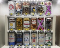 USA107-124 USA beer can, American Beer cans, beer can collector