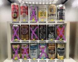 USA233-250 USA beer can, American Beer cans, beer can collector