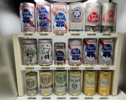 USA468-485 Olympia Beer "It´s the water" Olympia Light, Olympia Gold Light Beer 70 Calories, Olympia Gold Light Beer, Ortlieb