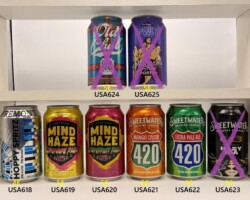 USA618-625 Fremont Hoppy Spritz Zero Alcohol, Firestone Mind Haze Lemonade Rage Turbo Radler, Firestone Mind Haze Grapefruit Rage Turbo Radler, Sweetwater Mango Crush 420, Sweetwater Extra Pale Ale 420, Sweetwater G13 Hazy IPA, Oskar Blues Old Chub, Wasatch Brewery Polygamy Porter, USA Beer Can Collection, US Craft Beer Cans, BCCA, American Craft Beer Can Collector, Austrian Beer Can Museum