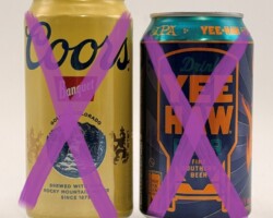 USA631-632 Coors Banquet, Yeehaw fine southern Beer, craft beer can usa, American Beer Can collector, Beer Can Museum Austria